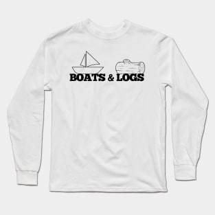 Boats and Logs Long Sleeve T-Shirt